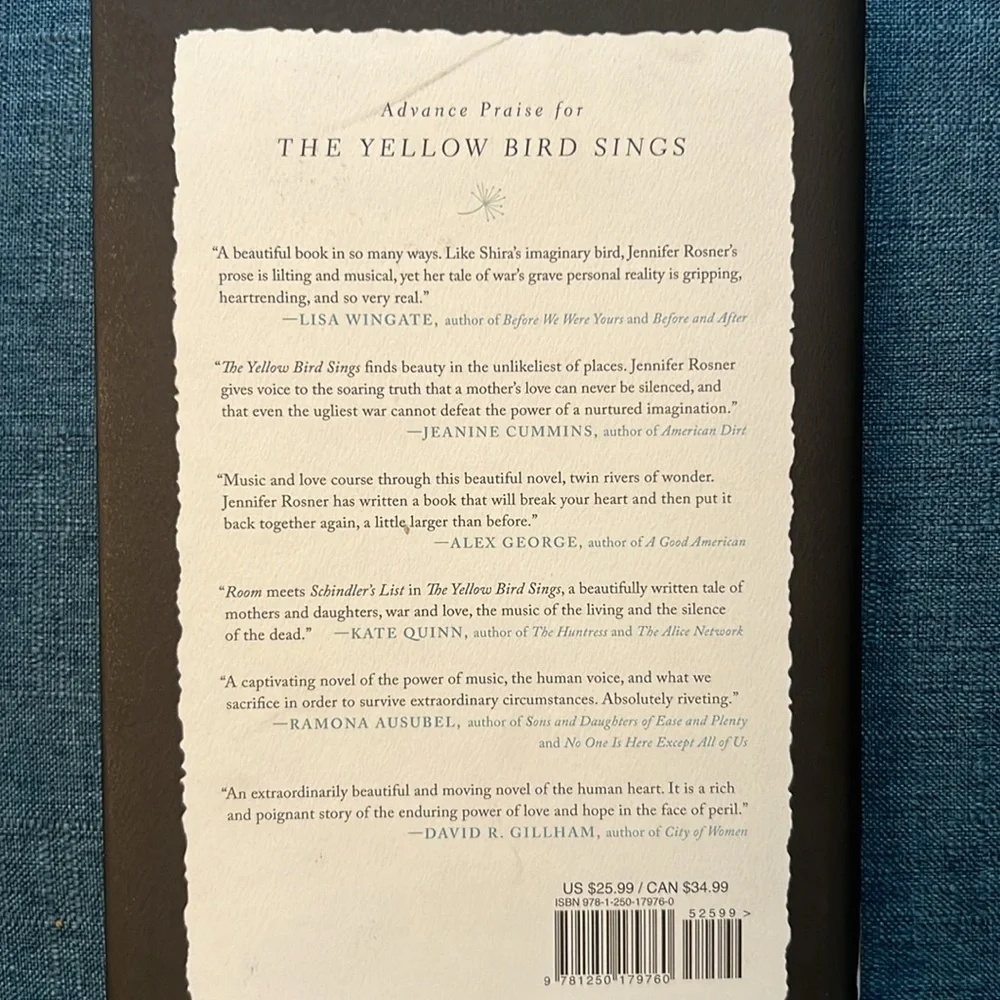 The Yellow Bird Sings-A Novel